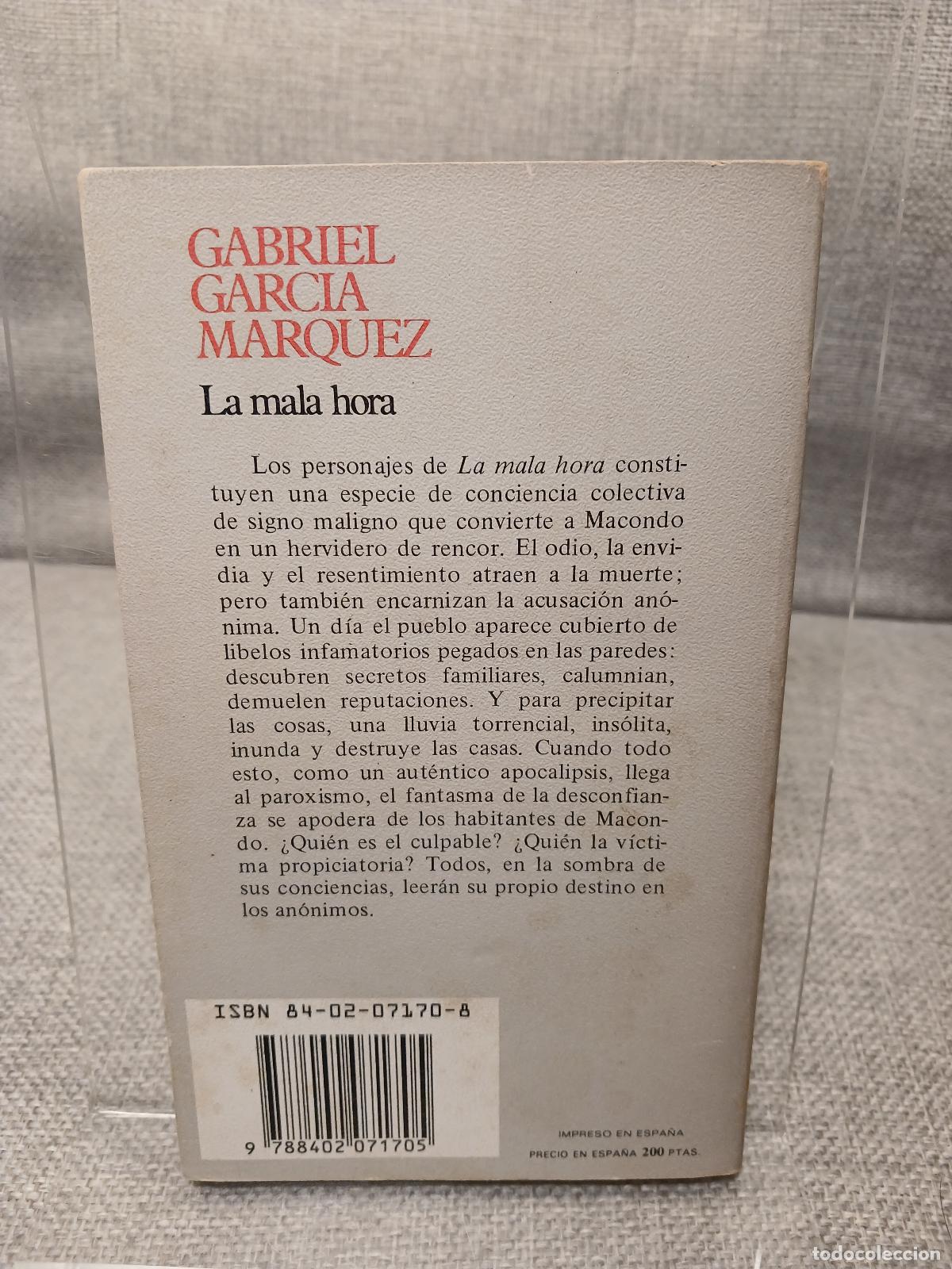 Libri di seconda mano: La mala hora - Gabriel Garc&iacute;a M&aacute;rquez