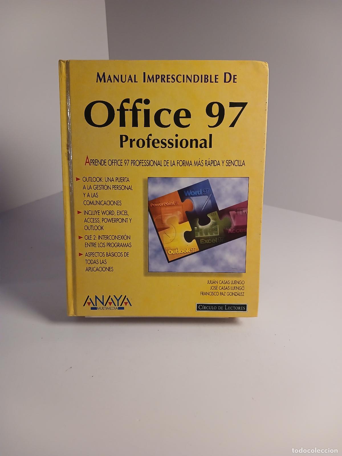 Livros em segunda m&atilde;o: Manual imprescindible de Office 97 professional 1998 - Varios
