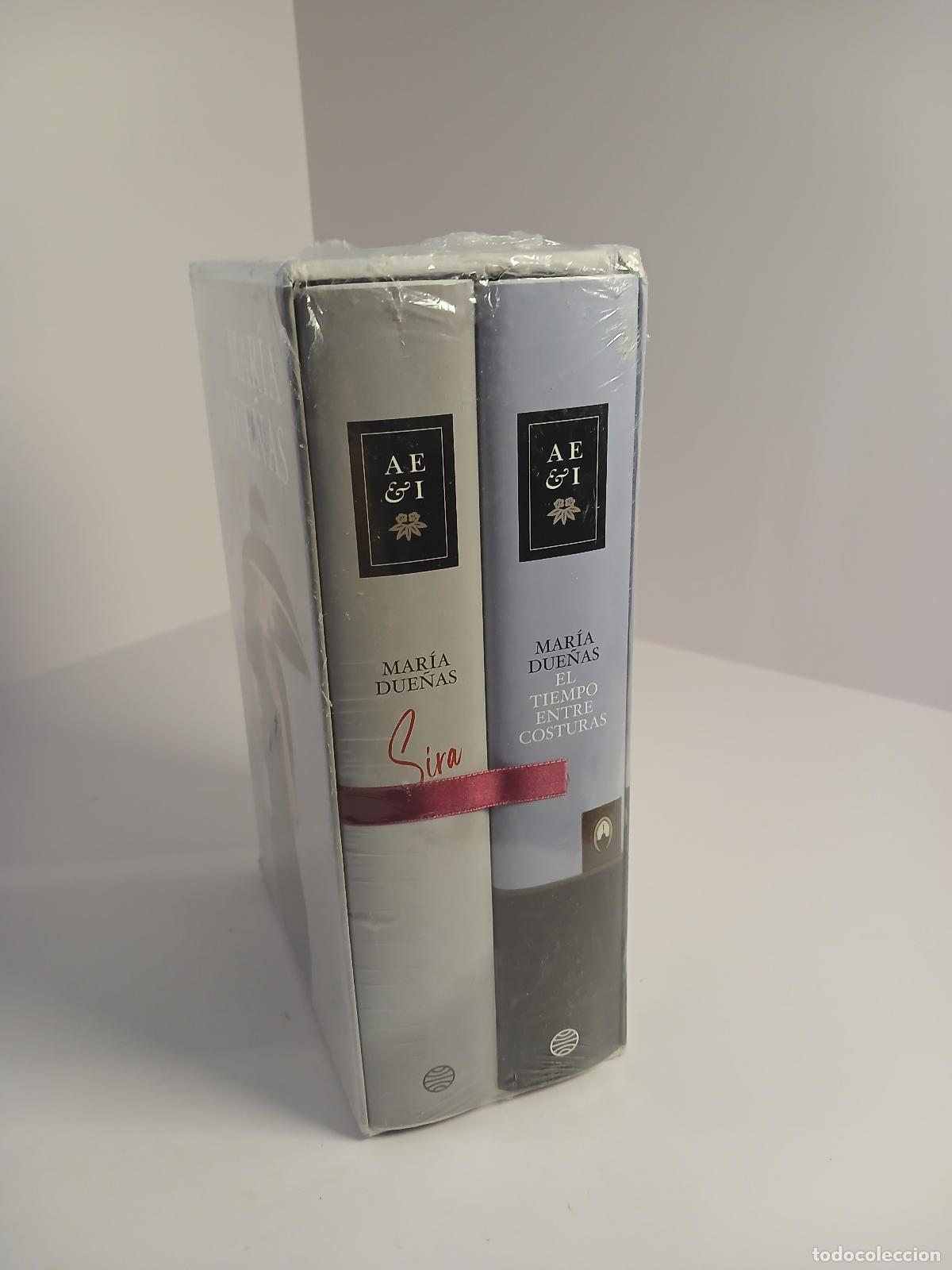 Libri di seconda mano: Estuche El tiempo entre costuras y Sira - Mar&iacute;a Due&ntilde;as