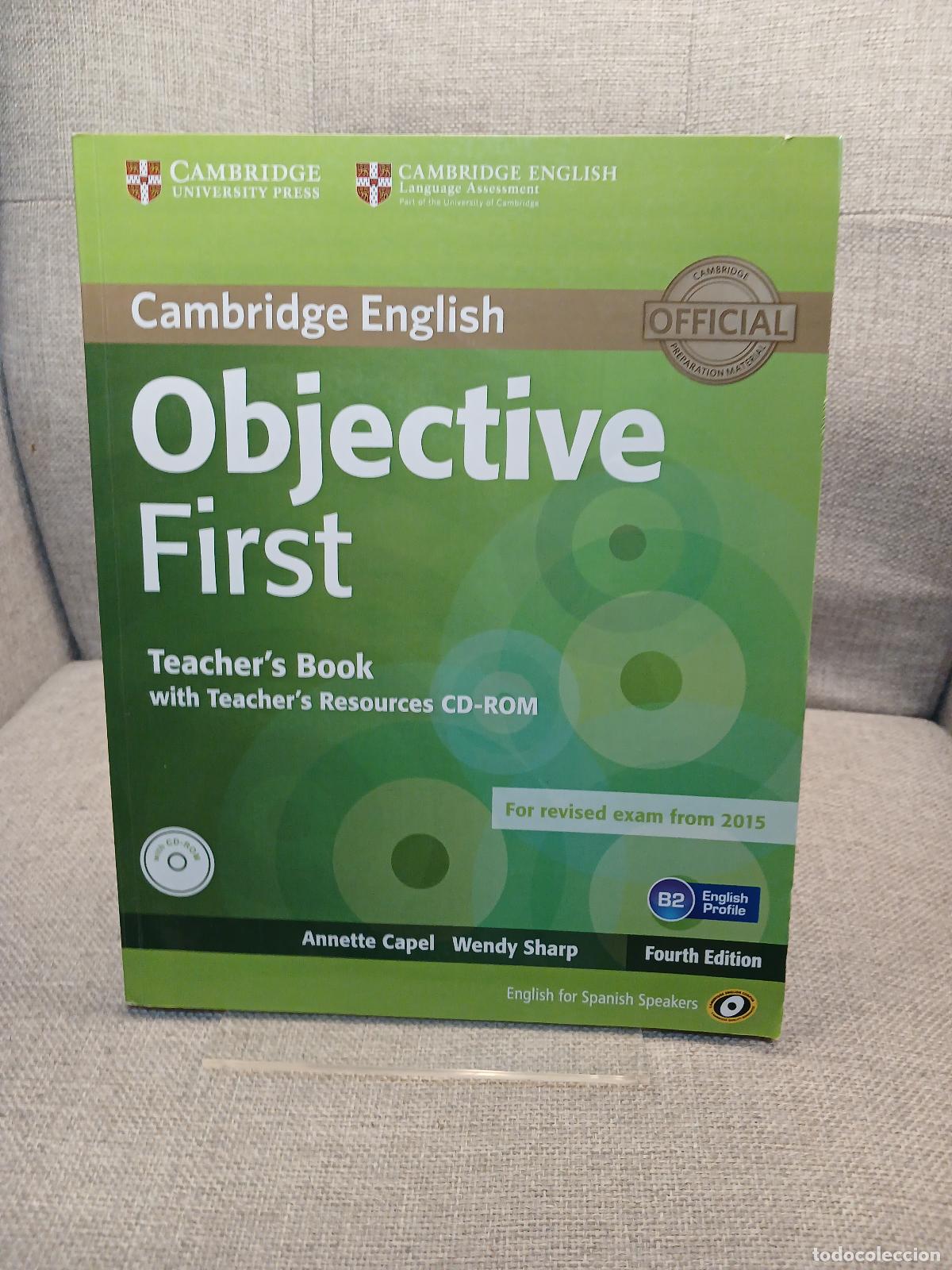 Libros: Objective First for Spanish Speakers: Teacher's Book with Teacher's Resources - Annette Capel