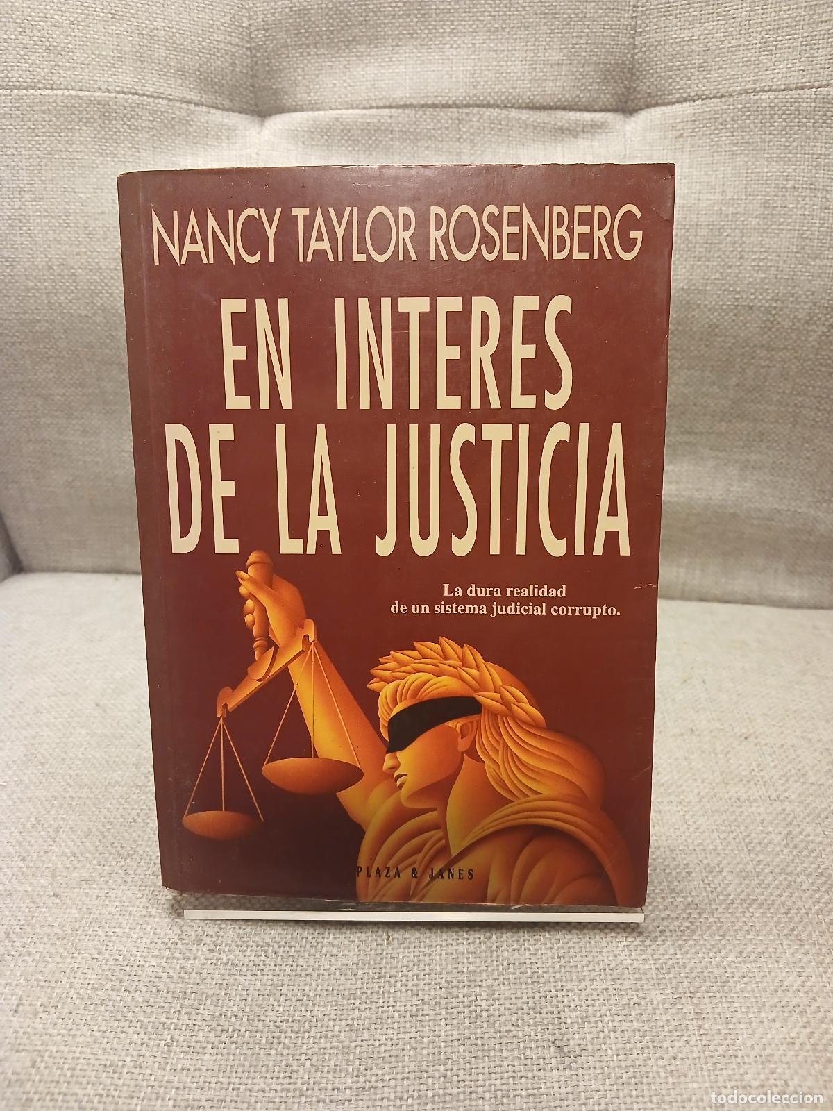 Libros: En Interes de la Justicia - Nancy Taylor Rosenberg