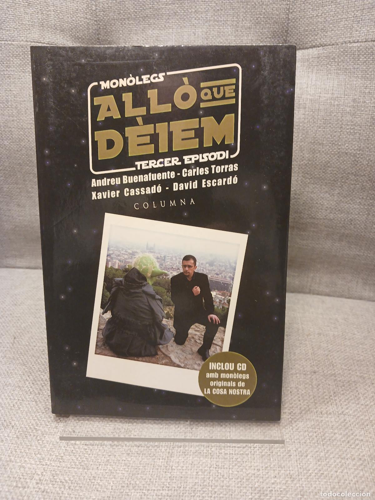 Livros em segunda m&atilde;o: All&ograve; Que D&egrave;iem M&eacute;s Mon&ograve;legs de La Cosa Nostra - Andreu Buenafuente