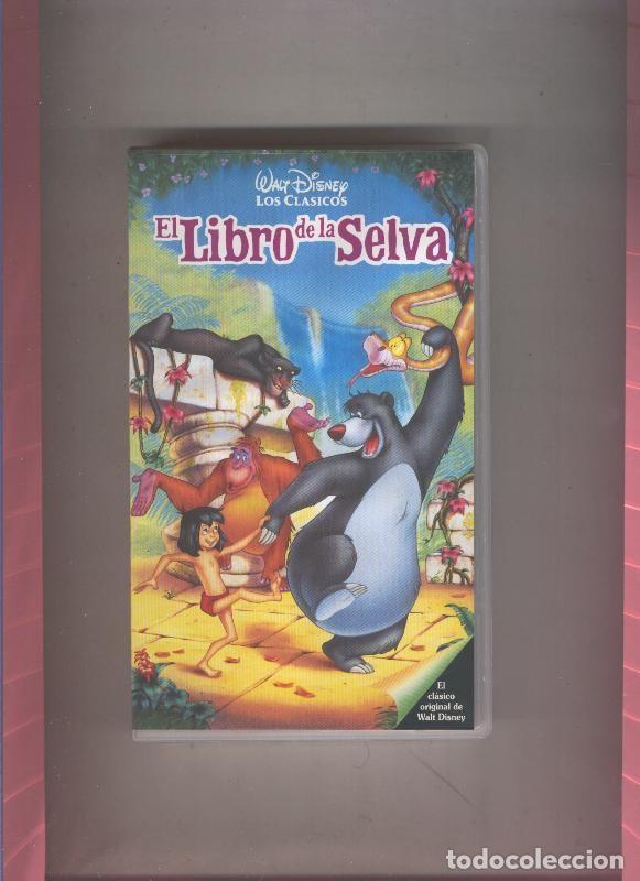Livros em segunda m&atilde;o: Video VHS: Walt Disney Los Clasicos: El libro de la selva - Varios
