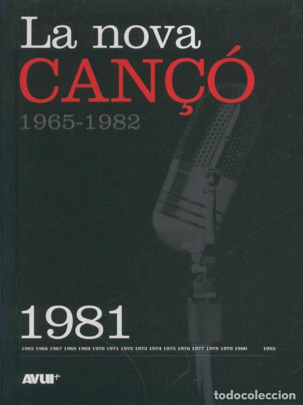 Libros: Libro con CD, LA NOVA CANCO 1965-1982: Ejemplar dedicado al 1981 - VARIOS - Foto 1