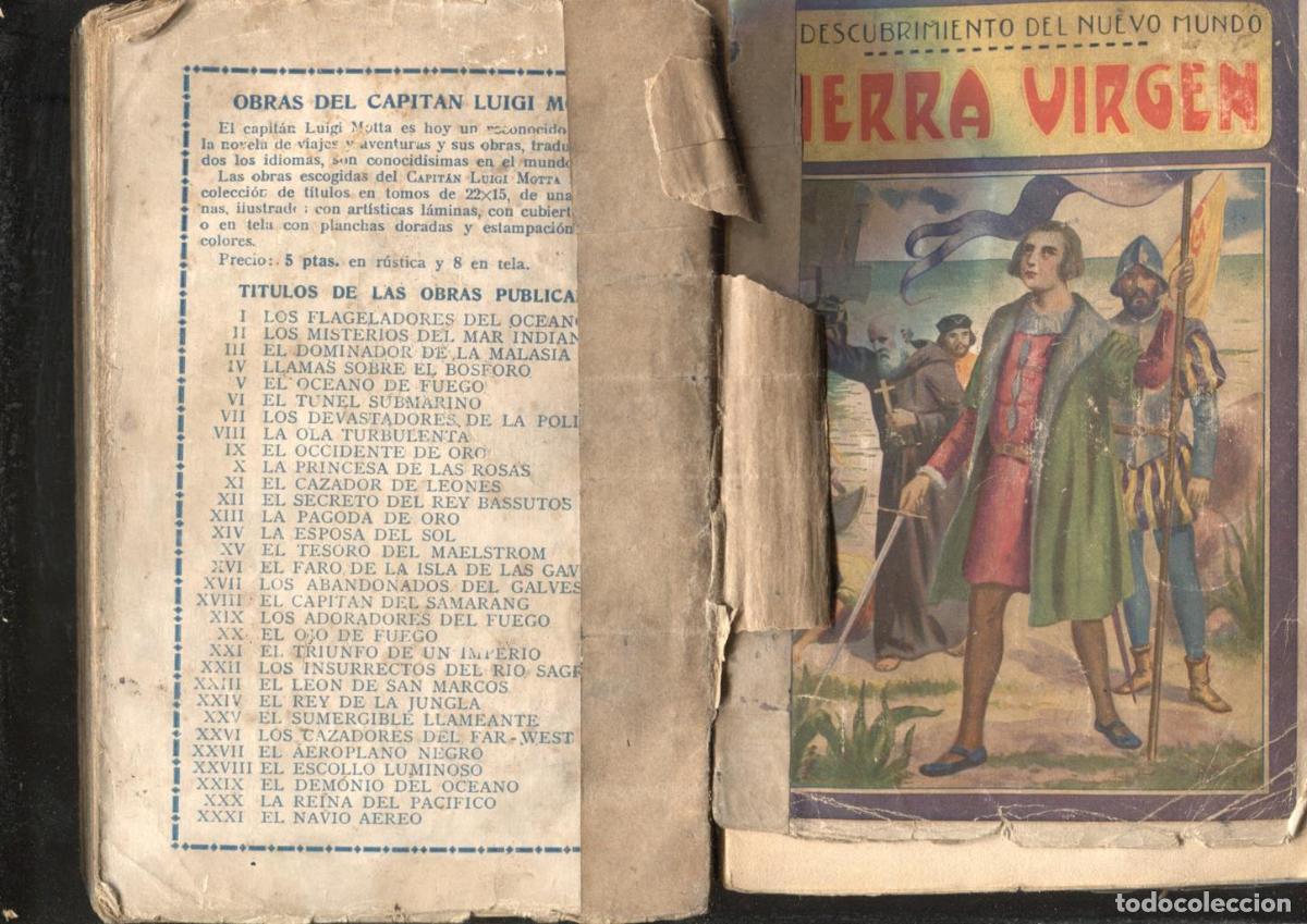 Libri di seconda mano: Descubrimiento del Nuevo Mundo: Tierra Virgen (para ser encuadernado) - Antonio Julio Barrili