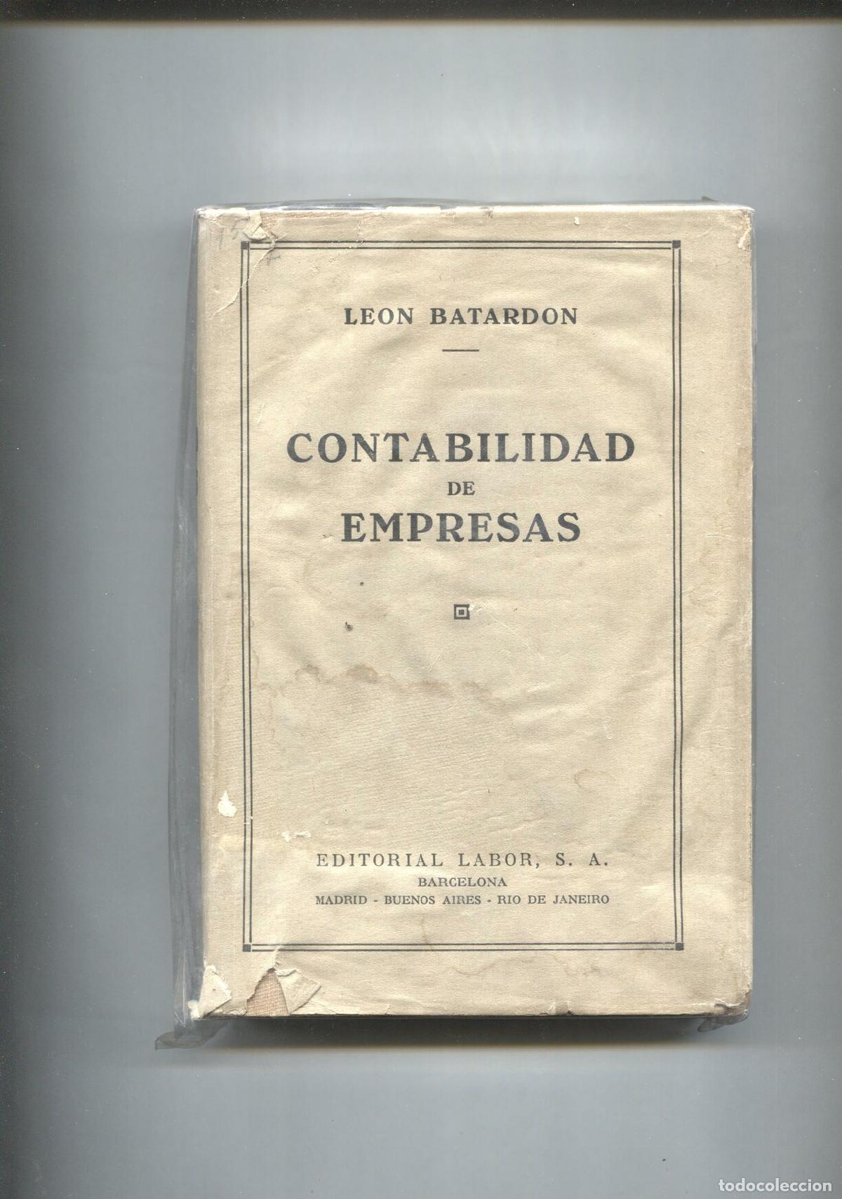 Libros: Contabilidad de empresas - Leon Batardon - Foto 1