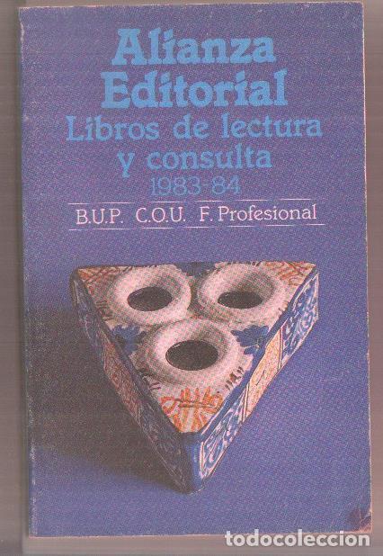 B&uuml;cher: Libros de lectura y consulta 1983-84. B.U.P. CO.U. F. Profesional - Varios
