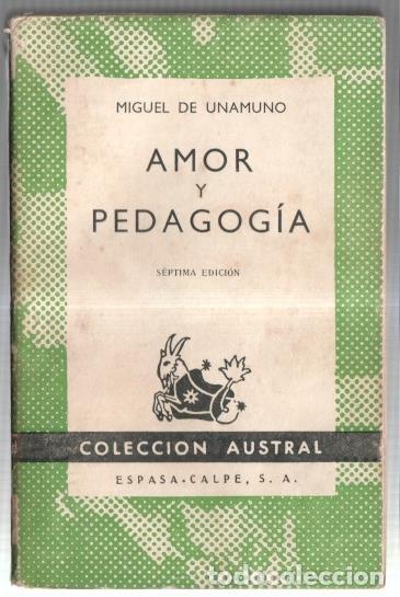 Libri di seconda mano: Amor y Pedagogia - Miguel de Unamuno