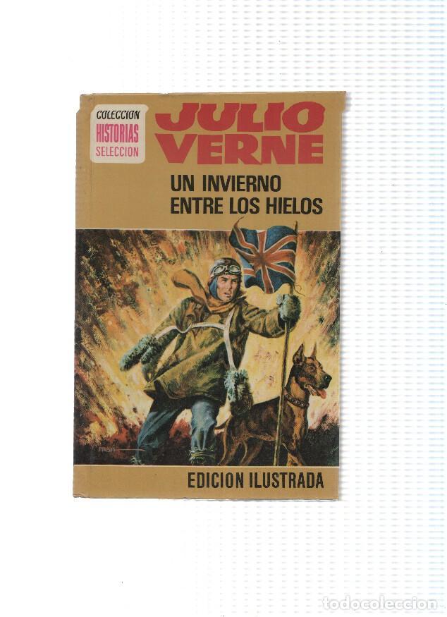 Libri di seconda mano: Historias Seleccion serie Julio Verne numero 14: Un invierno entre los hielos - Julio Verne, dibujo: