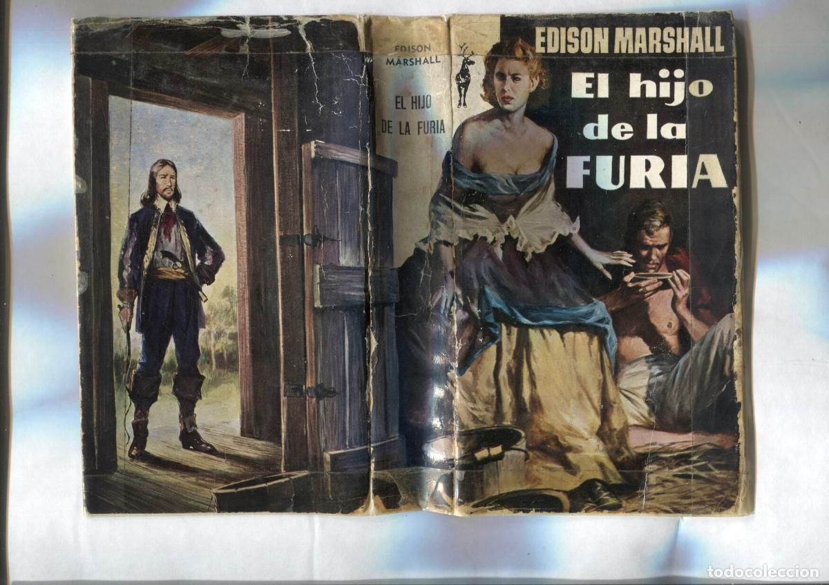 Livres: Coleccion Reno: El hijo de la furia (cubierta pesimo estado segun imagen) - Edison Marshall