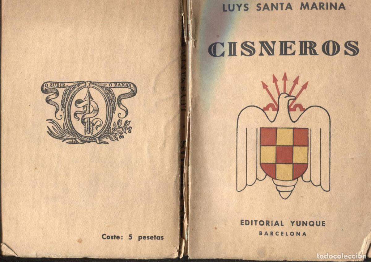Libros: Cisneros - Luys Santa Marina - Foto 1