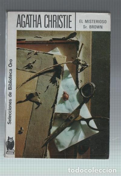 Libri di seconda mano: Selecciones de Biblioteca Oro numero 153: El misterioso Sr. Brown - Agatha Christie