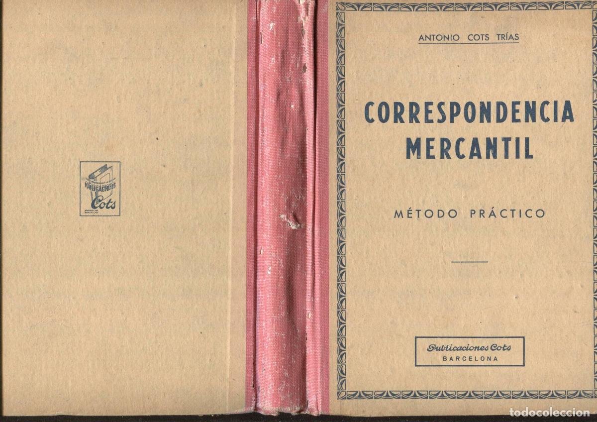 Libros: Correspondencia mercantil - Antonio Cots Trias - Foto 1