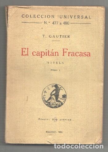 B&uuml;cher: El Capitan Fracasa (algo aviejada) - Teofil Gautier