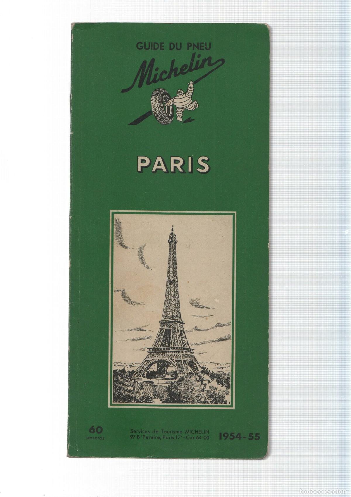 Libros: Guide du Pneu 1954-55: Paris - Varios - Foto 1