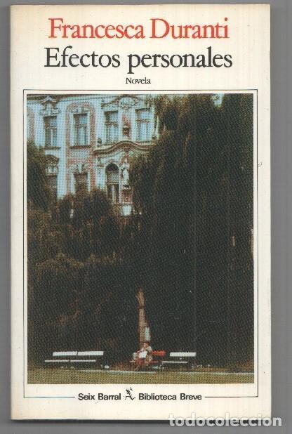 Libros: Efectos personales - Francesca Duranti - Foto 1