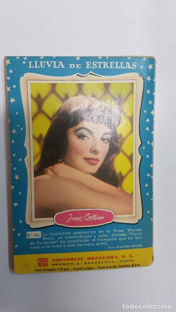 B&uuml;cher: Coleccion Camelia numero 122: Aventura en Niza, trasera foto ficha de Joan Collins - Agueda de Viann