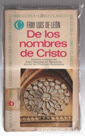 Libros: De los nombres de Cristo - Fray Luis de Leon - Foto 1
