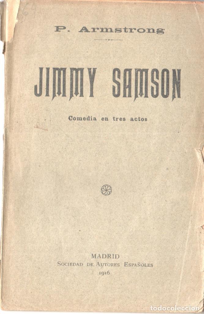 Livros em segunda m&atilde;o: Jimmy Samson (cubierta estropeada segun imagen) - P. Amstrong