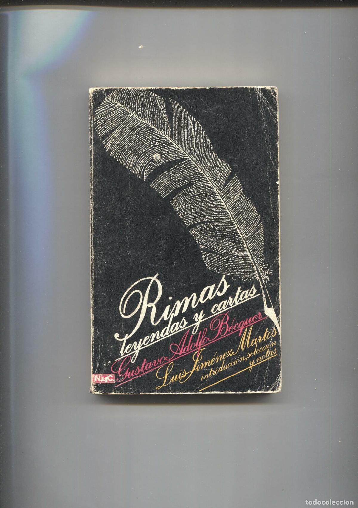 Libri di seconda mano: Gustavo Adolfo Becquer: Rimas, Leyendas y cartas - Gustavo Adolfo Becquer