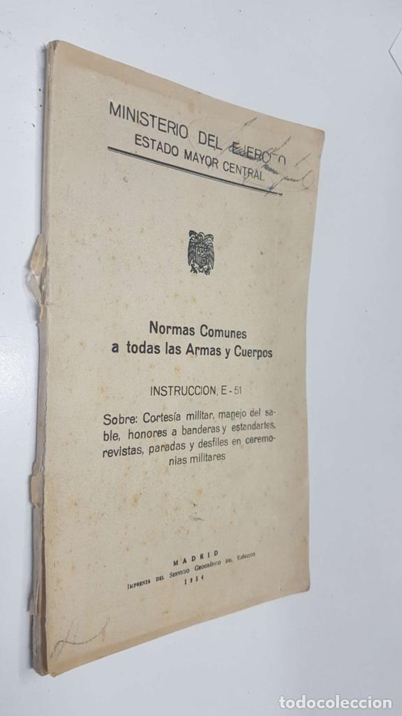 Libros: Normas comunes a todas las armas y cuerpos - varios - Foto 1