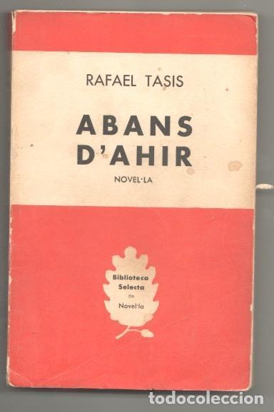 Libros: Abans dahir - Rafael Tasis - Foto 2