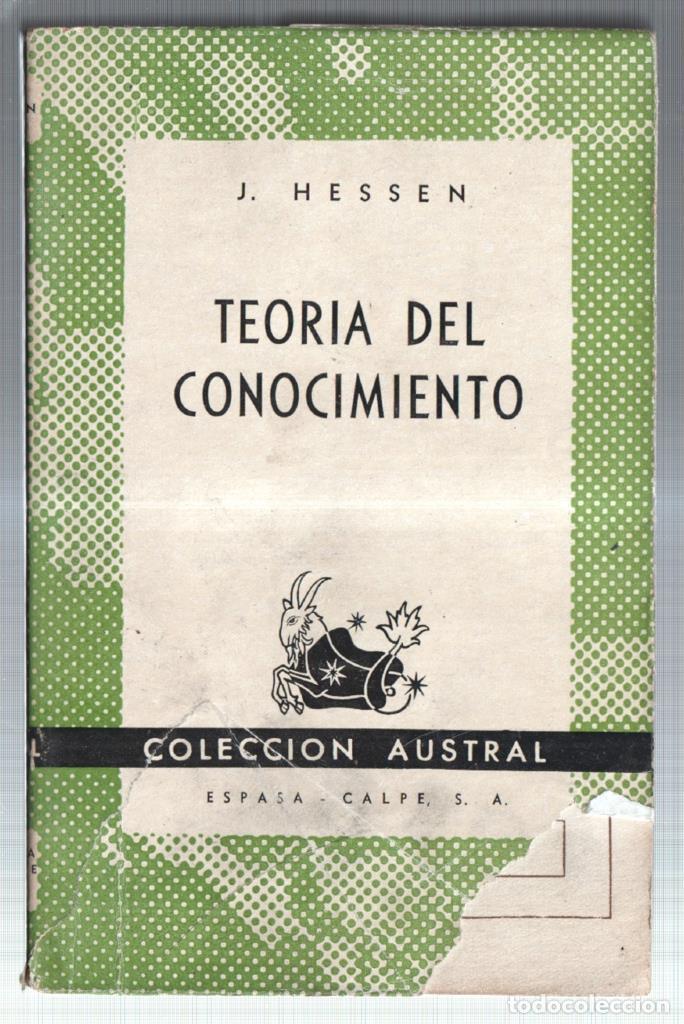 Livres: Austral numero 107: Teoria del conocimiento - Juan Hessen