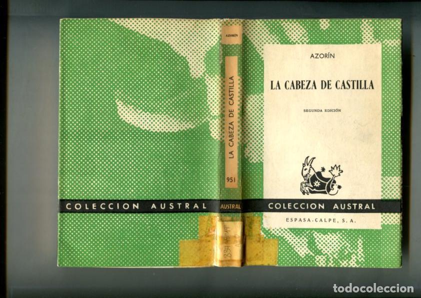Libros: Coleccion Austral: La cabeza de Castilla - Azorin - Foto 1
