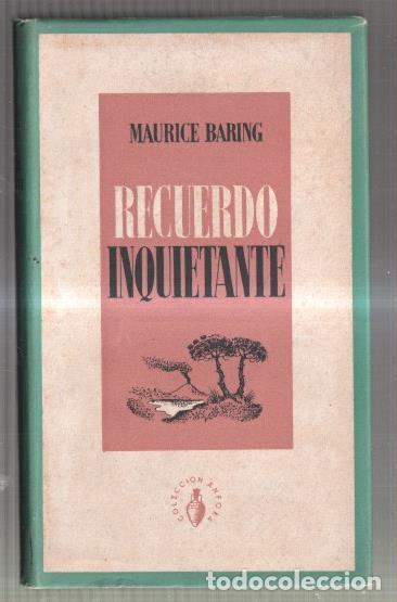 Libros: Recuerdo inquietante - Maurice Baring - Foto 1