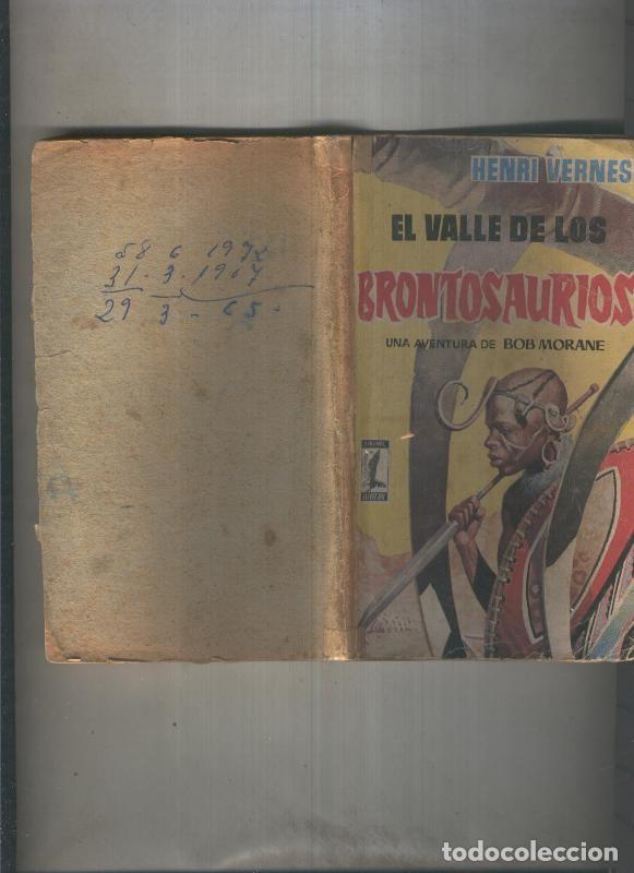 Libros: Alcotan: Bob Morane: El valle de los Brontosaurios - Henri Vernes - Foto 1