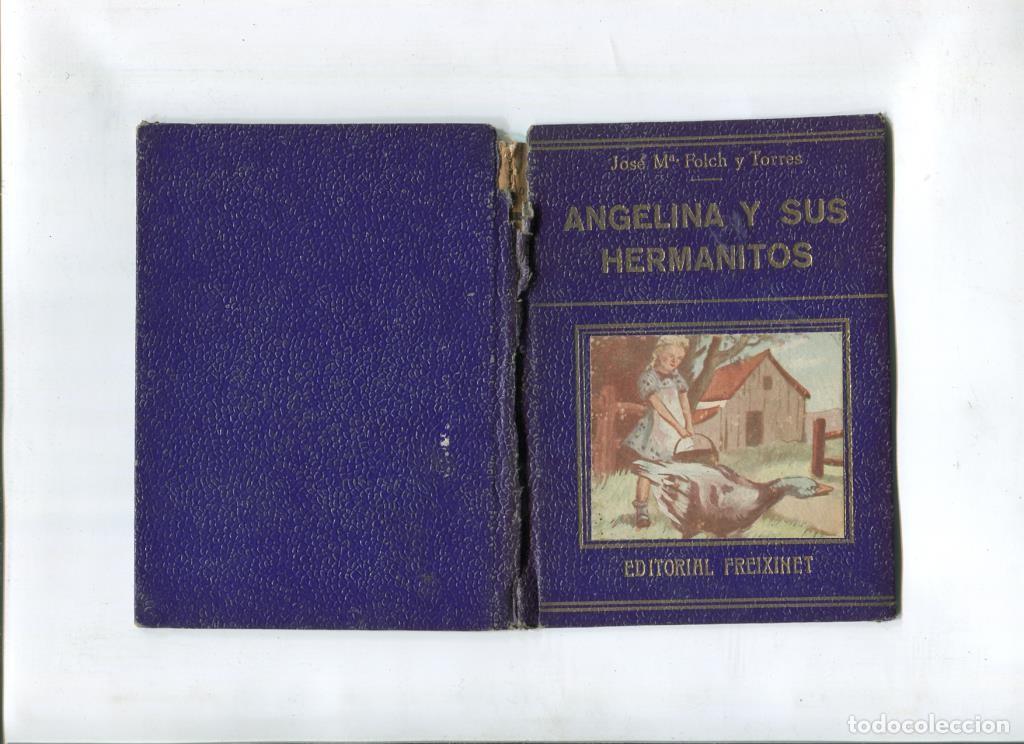 Libri di seconda mano: Angelina y sus hermanitos (lomo estropeado segun imagen) - Josep Maria Folch y Torres