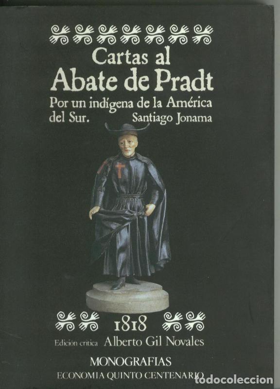 Libros: Cartas al Abate de Pradt - Santiago Jonama - Foto 1