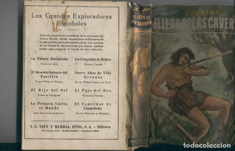books: El leon de las cavernas - H.H.Rosny