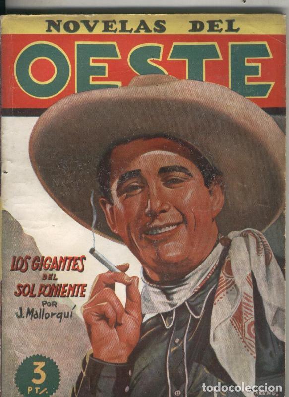 Libros: Novelas del Norte: Los gigantes del sol poniente - Jose Mallorqui