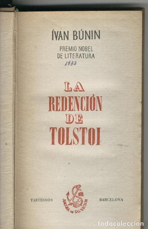 Libros: La redencion de Tolstoi - Ivan Bunin - Foto 1