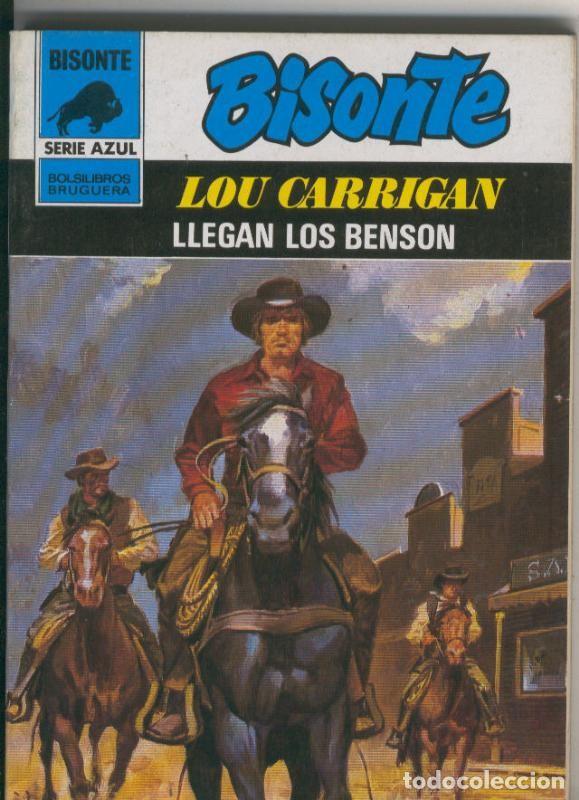 B&uuml;cher: Bisonte serie azul numero 619: Llegan los Benson - Lou Carrigan