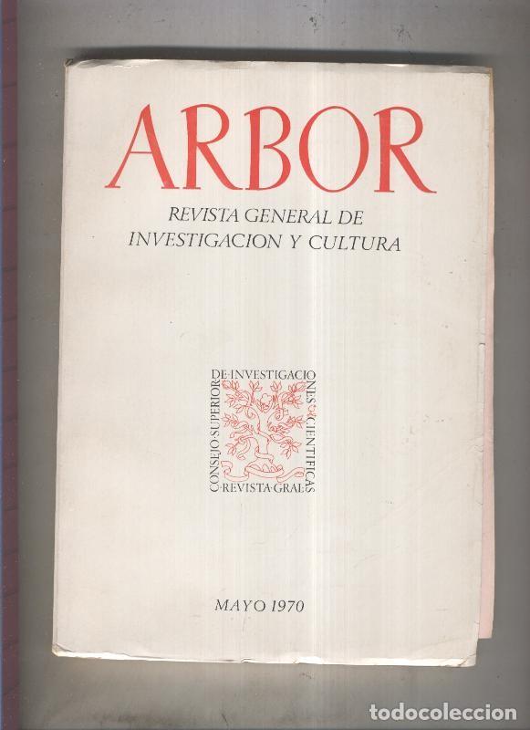 books: Arbor. Revista general de investigacion y cultura numero 293 - Varios