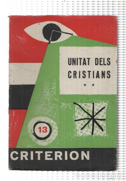 Libros: Unitat dels cristians - Varios - Foto 1