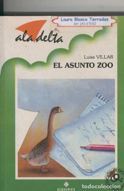 Libros: Ala Delta: El asunto Zoo - Luisa Villar - Foto 1