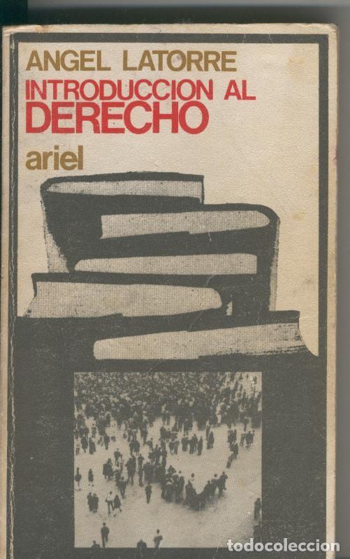 Libros: Introduccion al derecho - Algel Latorre - Foto 1