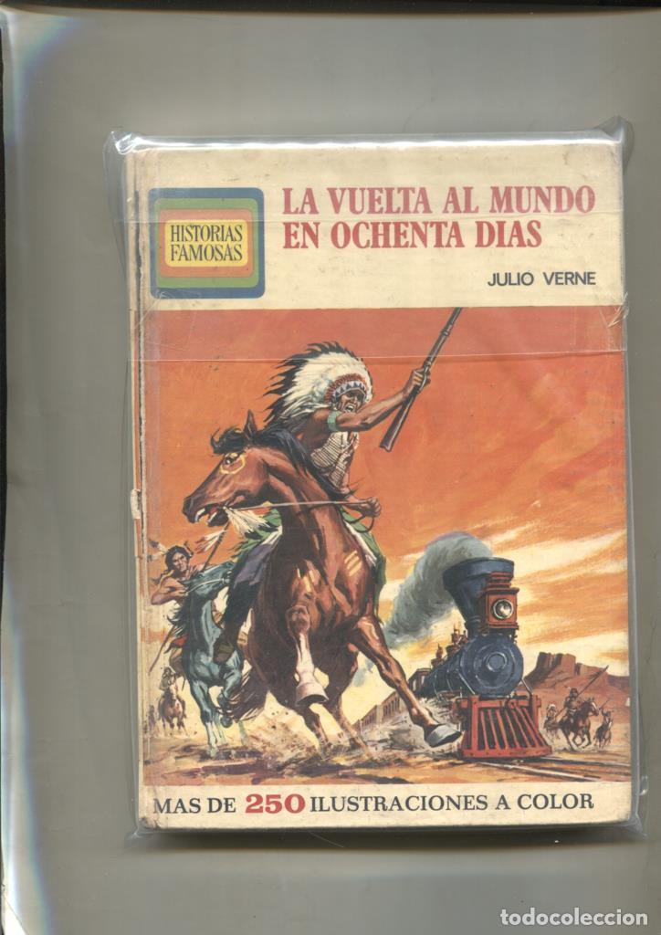 Libri di seconda mano: Historias Famosas color numero 03: La vuelta al mundo en ochenta dias - Julio Verne