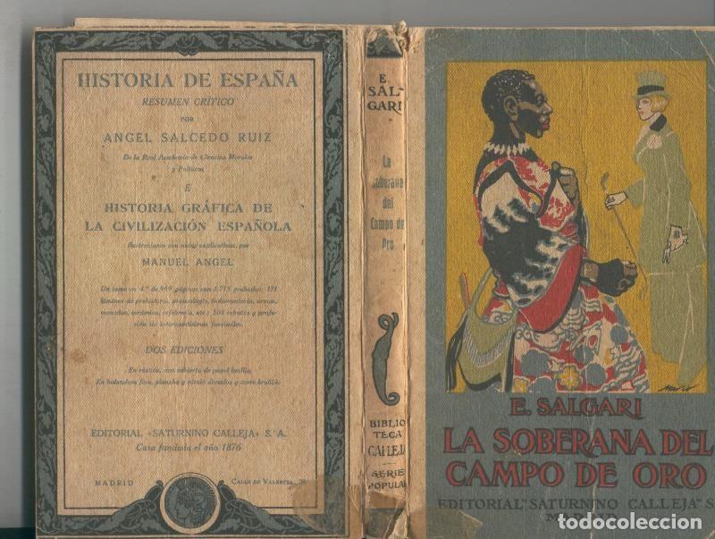Libros: La soberana del campo de oro - Emilio Salgari - Foto 1