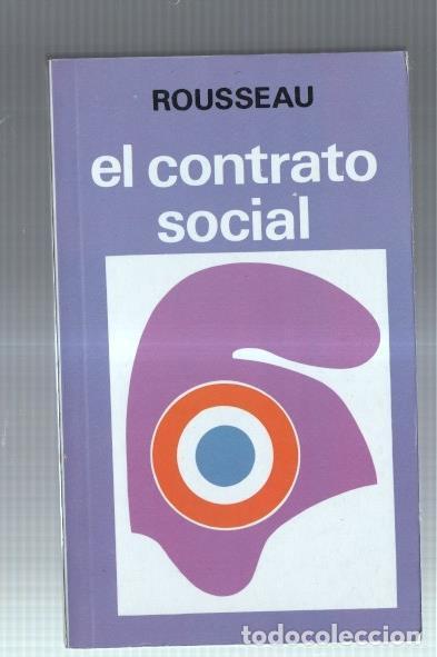 Libros: El contrato social - Rousseau - Foto 1