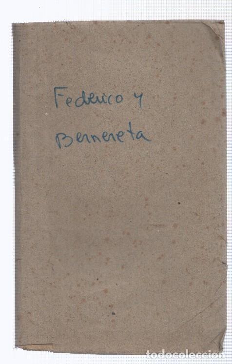 Libros: Federico y Bernereta (no conserva la cubierta) - Alfredo de Musset - Foto 1