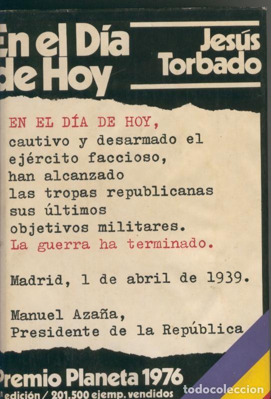 Libros: En el dia de hoy - Jesus Torbado - Foto 1
