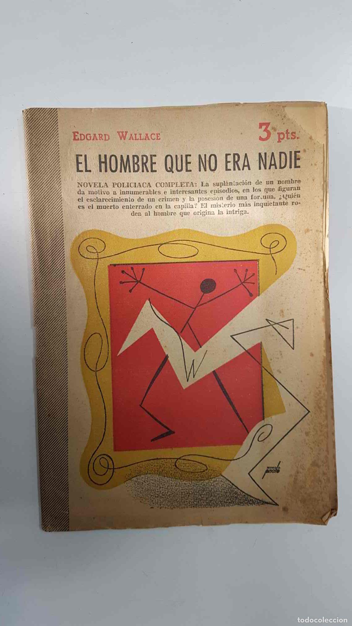 Libros: El hombre que no era nadie - Edgar Wallace