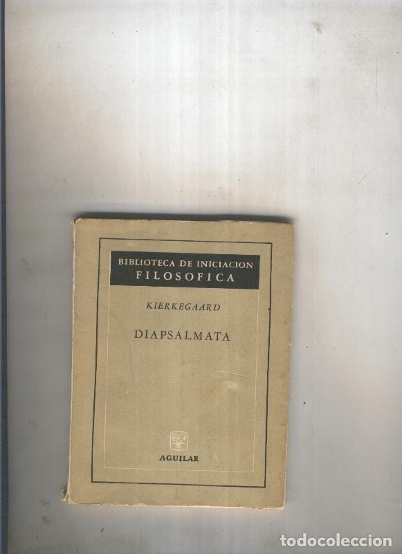 Libros: Diapsalmata - Kierkegaard - Foto 1