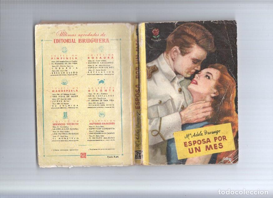 Libros: Rosaura numero 51: Esposa por un mes - Maria Adela Durango