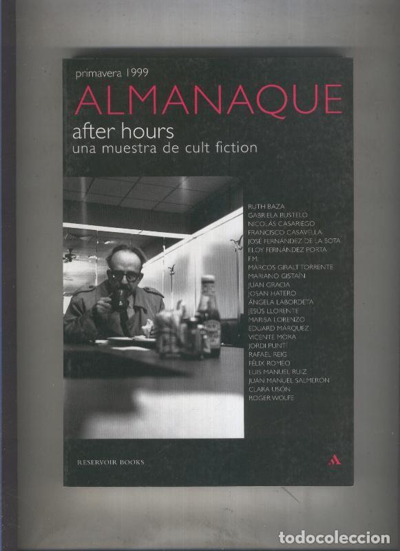 Livros em segunda m&atilde;o: Almanaque:After hours, una muestra de cult ficcion - Varios