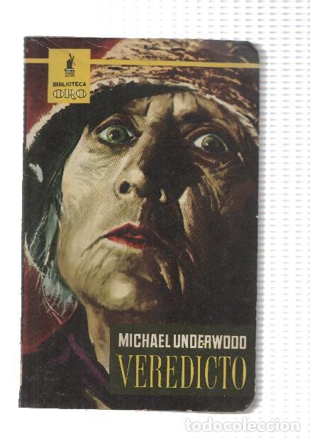 B&uuml;cher: Biblioteca Oro numero 431: Veredicto - Michael Underwood